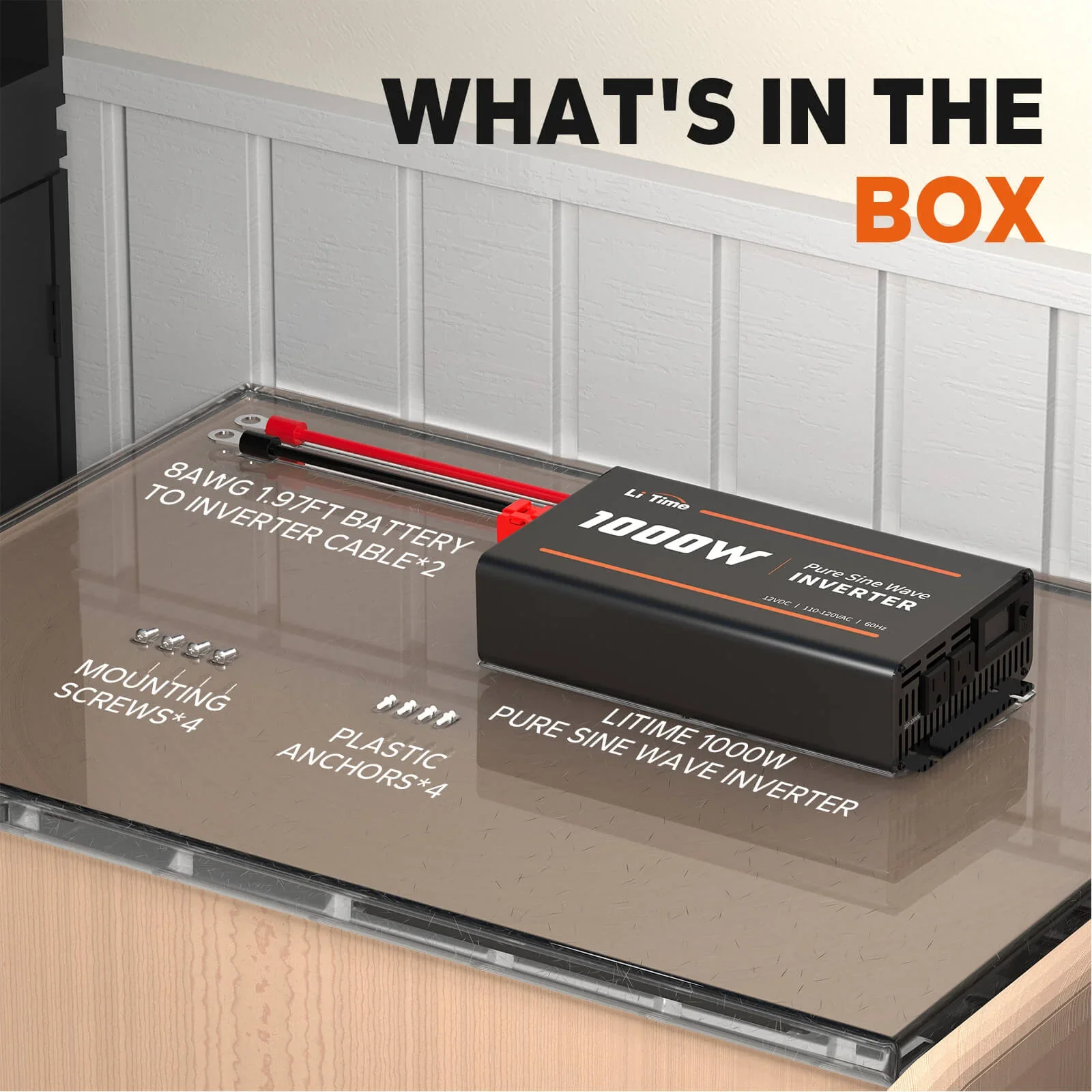LiTime 1000 Watt 12V Pure Sine Wave Inverter - Image 8