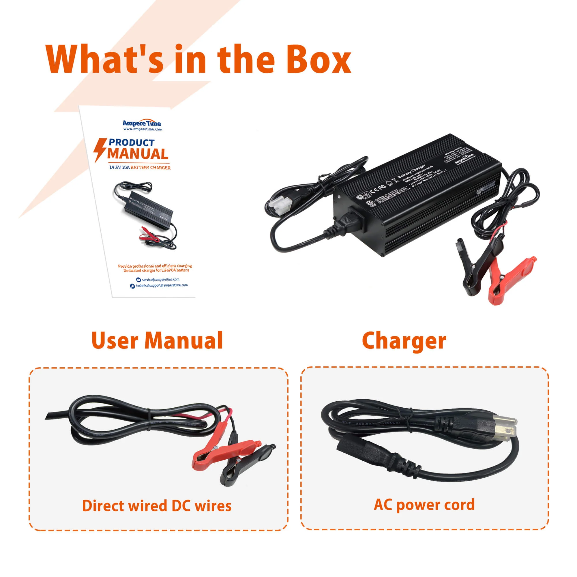LiTime 12V(14.6V) 10A Lithium Battery Charger - Image 10
