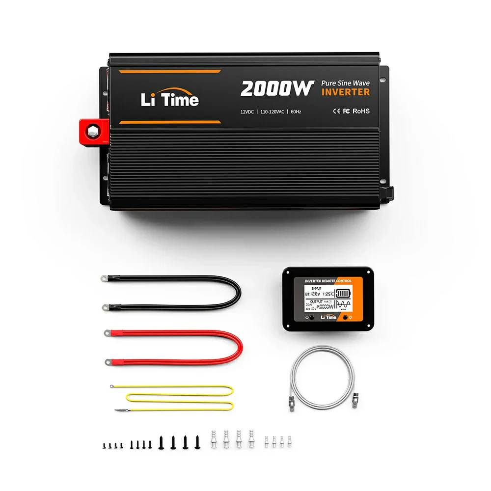 LiTime 2000 Watt 12V Pure Sine Wave Inverter - Image 8