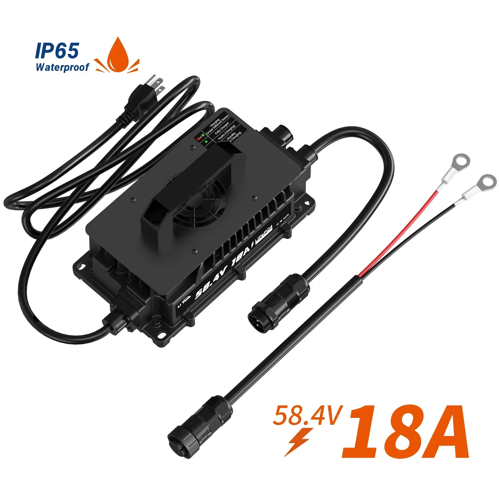 ✅Like new✅LiTime Lithium Battery Charger/ Accessories - Image 20