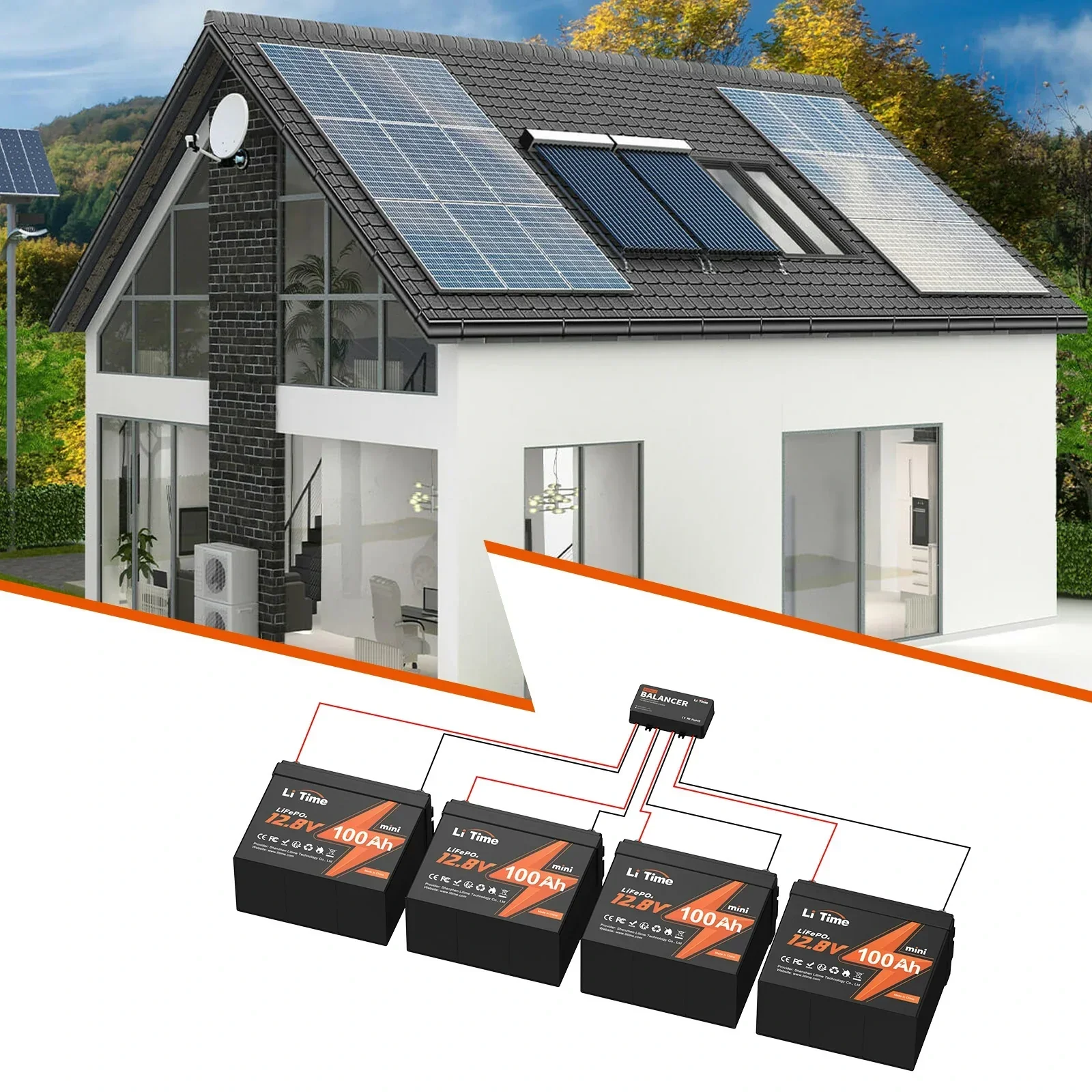 ✅Like new✅LiTime Lithium Battery Charger/ Accessories - Image 7